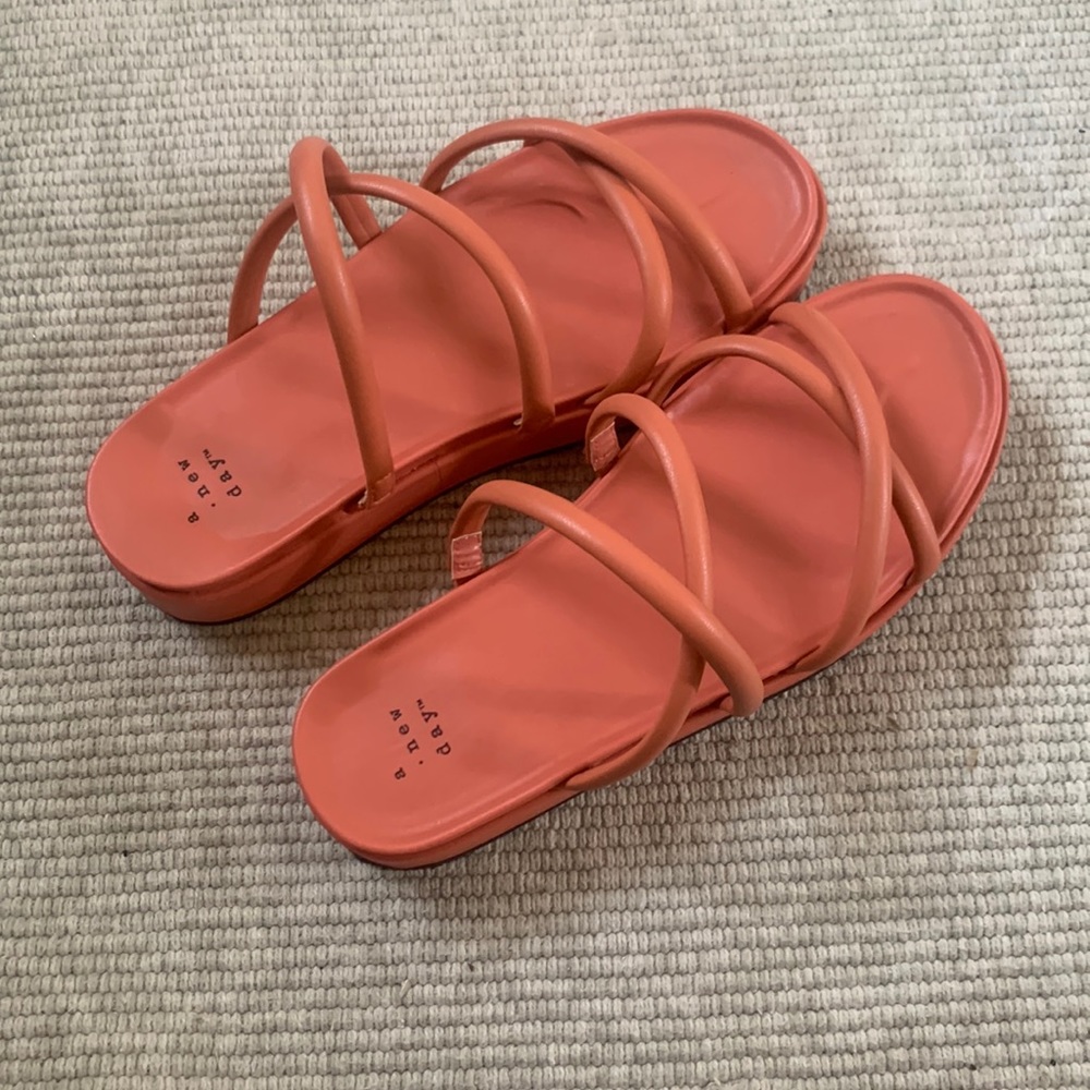 Target Platform Strappy Sandals